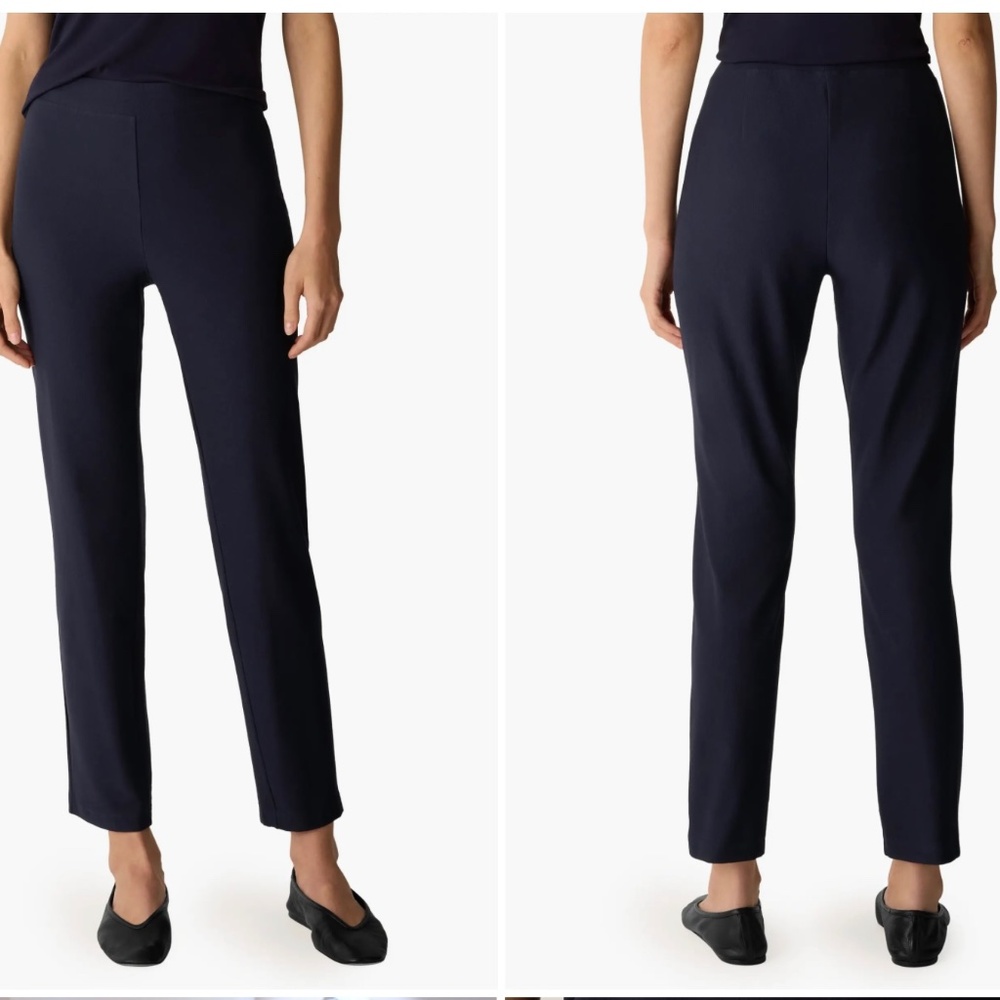 Eileen Fisher Slim Ankle Pant - Womens XS